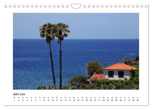 Produktbild: Madeira (Wandkalender 2026 DIN A4 quer), CALVENDO Monatskalender
