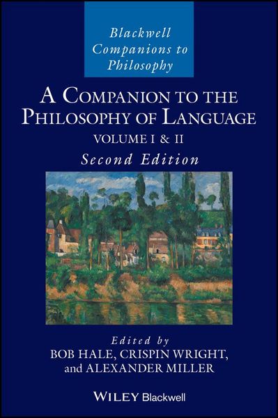 Produktbild: A Companion to the Philosophy of Language