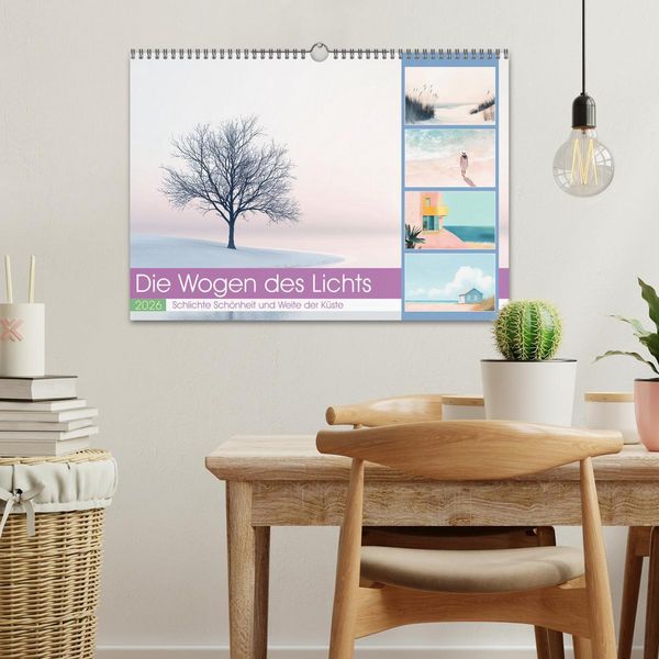 Produktbild: Die Wogen des Lichts (Wandkalender 2026 DIN A3 quer), CALVENDO Monatskalender