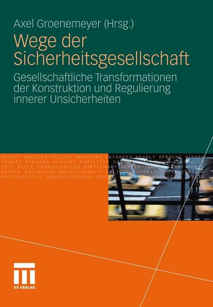 Produktbild: Wege der Sicherheitsgesellschaft