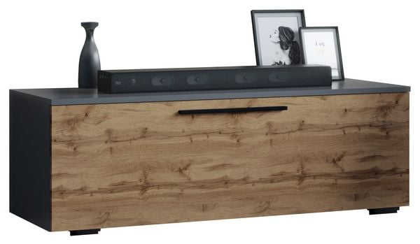 Produktbild: Holz TV Lowboard M&ouml;bel Fernsehschrank Arila M