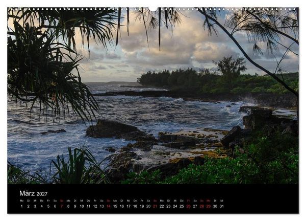 Produktbild: Hawaiianische Tr&auml;ume Big Island (Wandkalender 2027 DIN A2 quer), CALVENDO Monatskalender