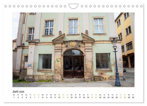 Produktbild: Fugen, Falten, Fassaden &ndash; Zittaus stille Zeugen (Wandkalender 2026 DIN A4 quer), CALVENDO Monatskalender