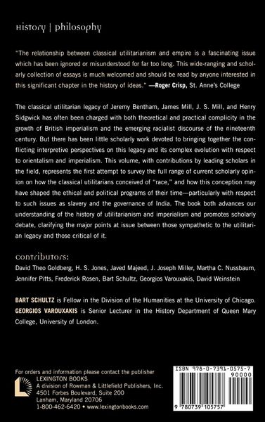 Produktbild: Utilitarianism and Empire