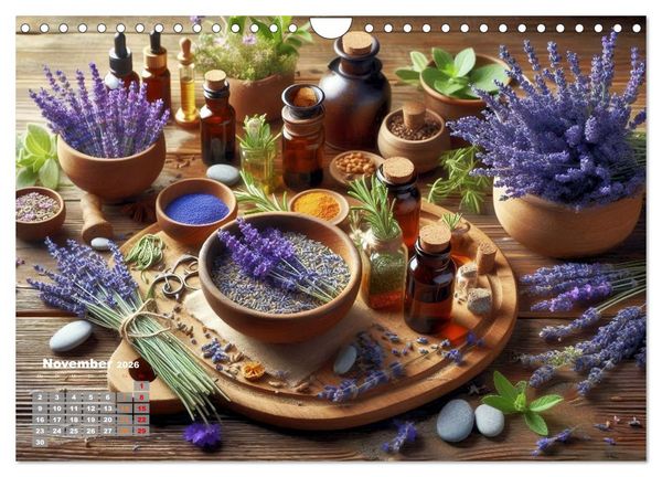 Produktbild: Lavendel f&uuml;r deine Sinne (Wandkalender 2026 DIN A4 quer), CALVENDO Monatskalender