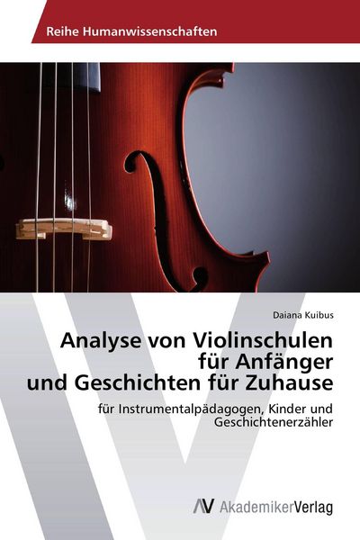 Analyse von Violinschulen für Anfänger und Geschichten für Zuhause -
