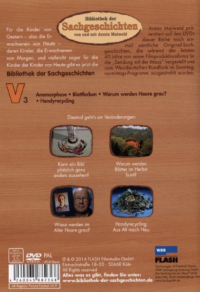 Produktbild: V3 - Verwandlungen (Bibliothek der Sachgeschichten)