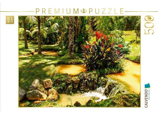 CALVENDO Puzzle Parque Terra Nostra | 500 Teile Lege-Größe 48 × 36 cm Foto-Puzzle für Erwachsene