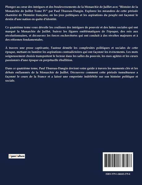 Produktbild: Histoire De La Monarchie De Juillet