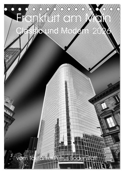 Produktbild: Frankfurt am Main - Classic und Modern (Tischkalender 2026 DIN A5 hoch), CALVENDO Monatskalender