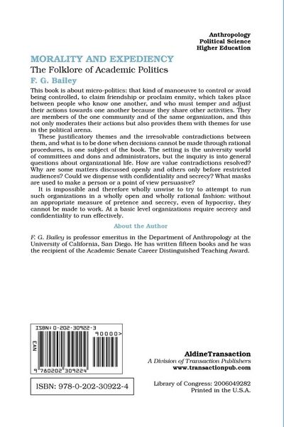 Produktbild: Morality and Expediency