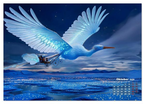 Produktbild: Aerospira (Wandkalender 2026 DIN A2 quer), CALVENDO Monatskalender