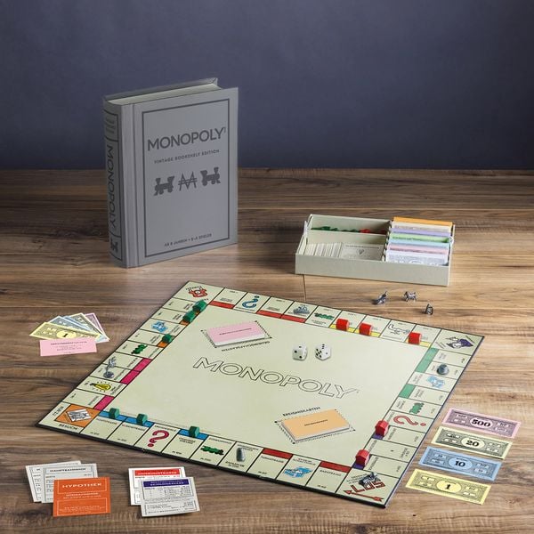 Produktbild: Monopoly - Vintage Buch-Design Edition