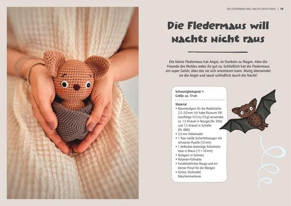 Produktbild: Die kleine Eule & ihre Freunde. Das offizielle H&auml;kelbuch