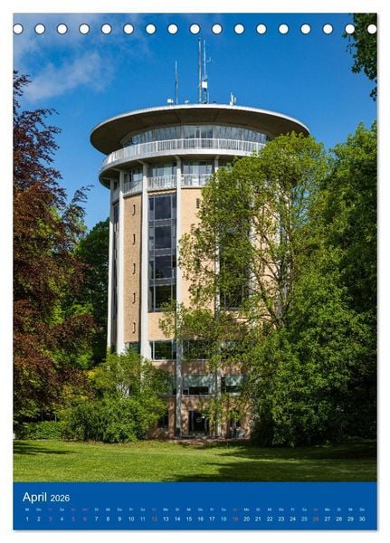 Produktbild: T&uuml;rme und Tore in Aachen (Tischkalender 2026 DIN A5 hoch), CALVENDO Monatskalender