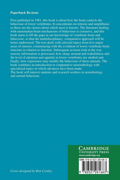 Produktbild: Brain Mechanisms of Behaviour in Lower Vertebrates