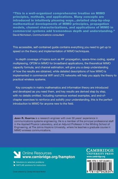Produktbild: Introduction to MIMO Communications