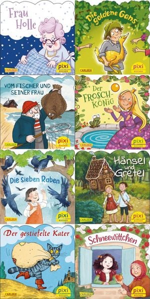 Produktbild: Pixi-8er-Set 293: Pixis liebste Märchen (8x1 Exemplar)