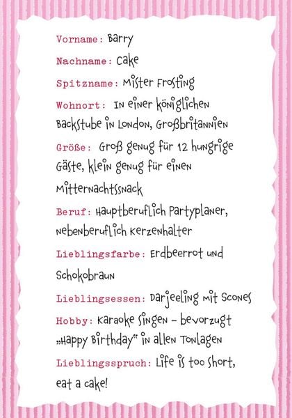 Produktbild: Amusing Lovables H&auml;kelset Barry Cake