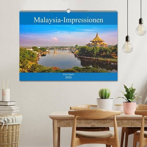 Produktbild: Malaysia-Impressionen (Wandkalender 2026 DIN A2 quer), CALVENDO Monatskalender