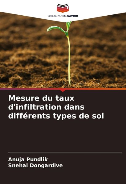 Produktbild: Mesure du taux d'infiltration dans diff&eacute;rents types de sol