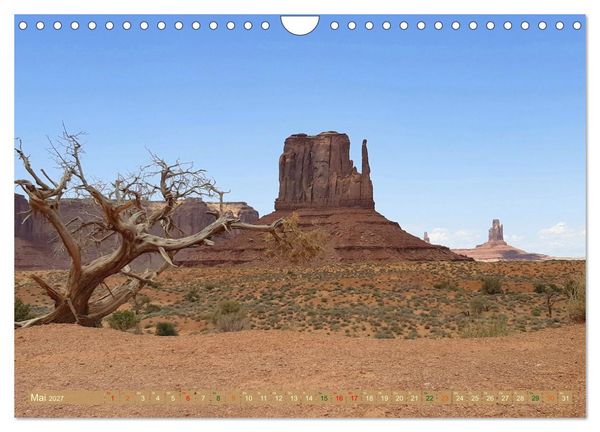 Produktbild: Discover the West (Wandkalender 2027 DIN A4 quer), CALVENDO Monatskalender