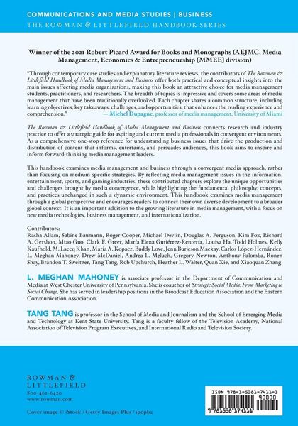 Produktbild: Rowman & Littlefield Handbook of Media Management and Business