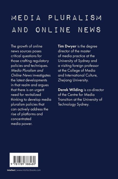 Produktbild: Media Pluralism and Online News