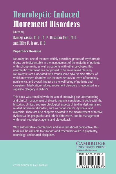 Produktbild: Neuroleptic-Induced Movement Disorders