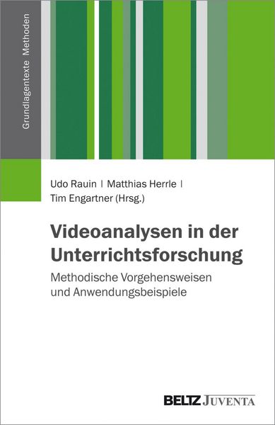 Produktbild: Videoanalysen in der Unterrichtsforschung