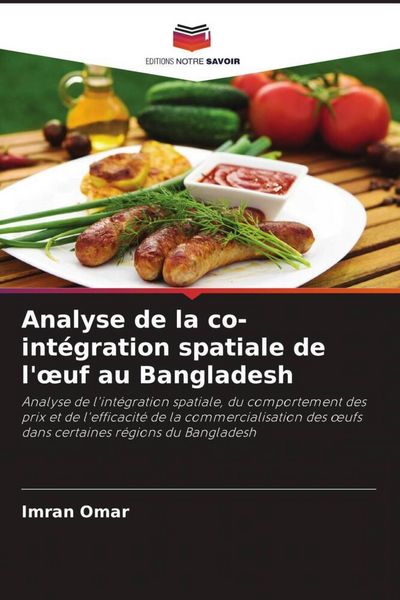Produktbild: Analyse de la co-int&eacute;gration spatiale de l'&iquest;uf au Bangladesh
