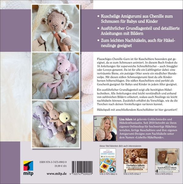 Produktbild: Amigurumi Kuscheltiere h&auml;keln