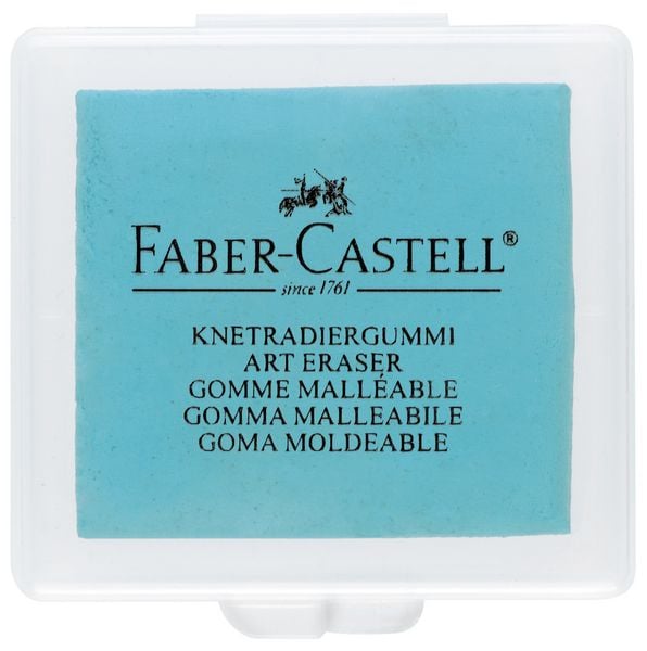 Produktbild: Faber-Castell Knetradierer Art Eraser, pink, blau, t&uuml;rkis
