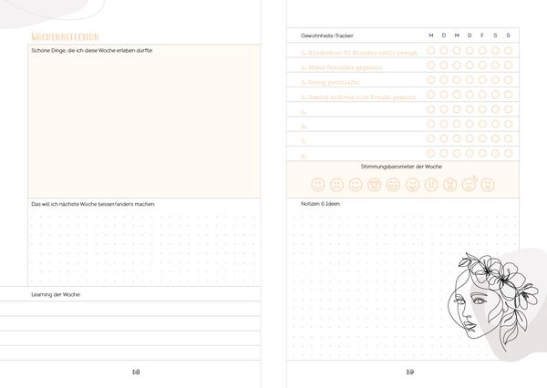 Produktbild: Happy me &ndash; Meine 10-Wochen-Tagebuch-Challenge mit Social-Media-Star Cali Kessy