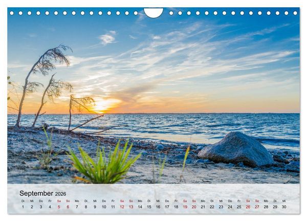Produktbild: Schwedeneck Natur und Meer (Wandkalender 2026 DIN A4 quer), CALVENDO Monatskalender