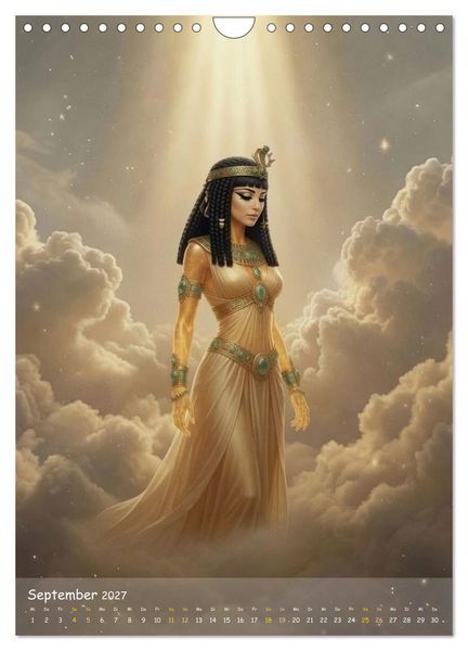 Produktbild: Die G&ouml;ttlichen W&auml;chter &Auml;gyptens (Wandkalender 2027 DIN A4 hoch), CALVENDO Monatskalender