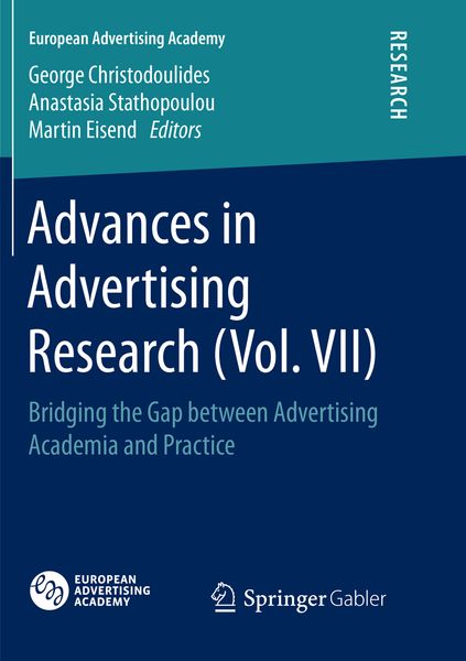 Produktbild: Advances in Advertising Research (Vol. VII)