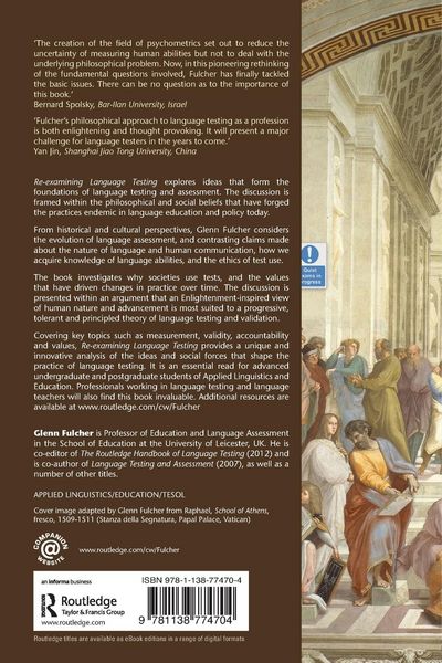 Produktbild: Re-examining Language Testing