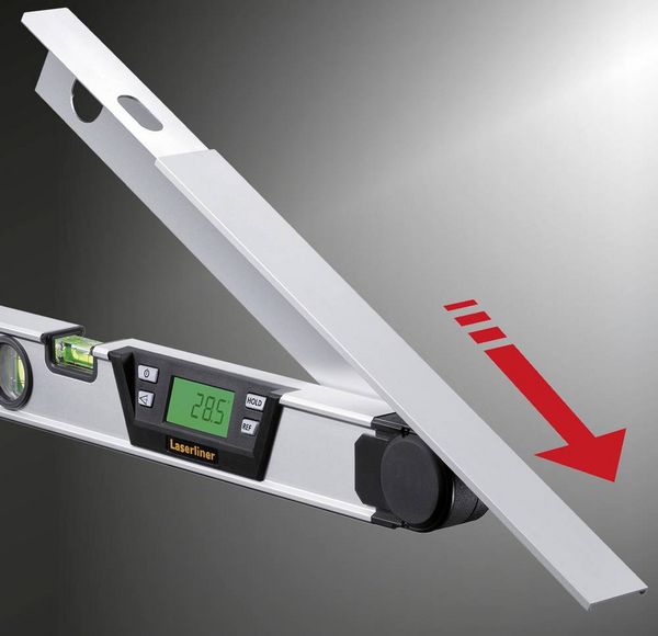 Produktbild: Laserliner ARCOMASTER 40 075.130A-40 Digitaler Winkelmesser 400mm 220&deg;