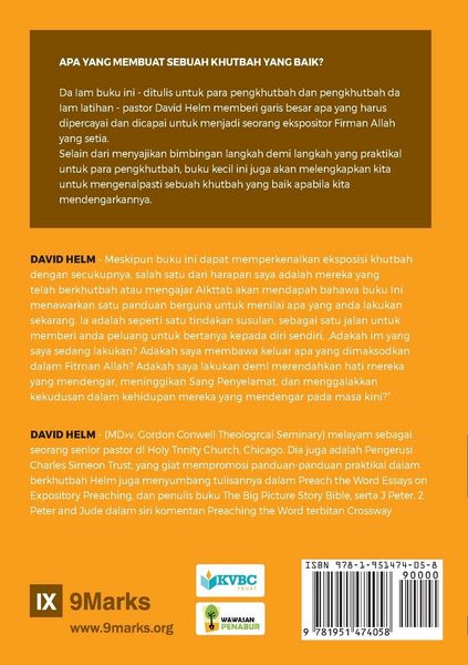 Produktbild: Expositional Preaching / Eksposisi Khutbah
