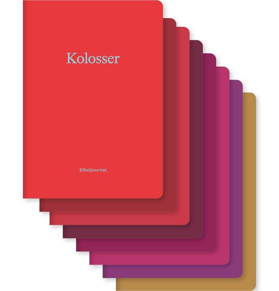 Produktbild: Bibeljournale – Paket (Kolosser – Offenbarung)