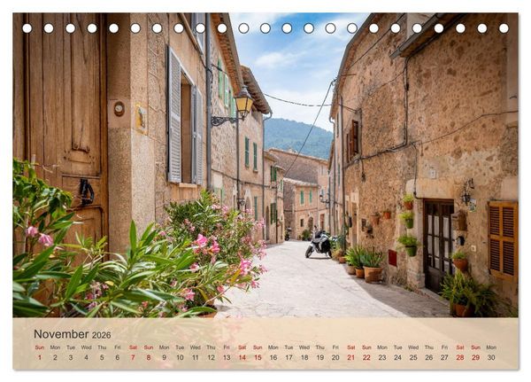Produktbild: Mallorca - Pearl of the Mediterranean Sea (Desk Calendar 2026 DIN A5 landscape), CALVENDO 12 Month DeskCalendar