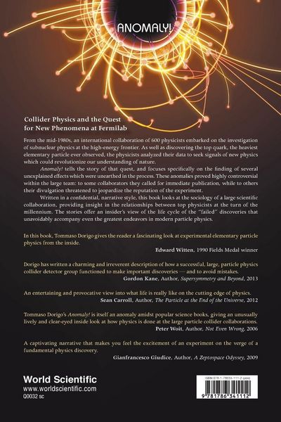 Produktbild: ANOMALY! COLLIDER PHYSICS AND THE QUEST FOR NEW PHENOMENA ..