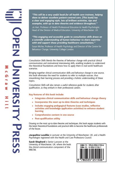 Produktbild: Consultation Skills: A Student Guide to Clinical Communication and Behaviour Change