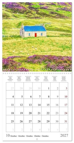 Produktbild: Scotland - Magical landscapes of the Highlands (Wall Calendar 2027 12 &times; 12 Inch) CALVENDO 12 Month Wall Calendar