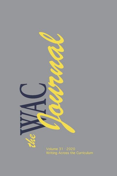 Produktbild: The WAC Journal 31 (Fall 2020)