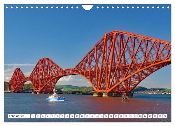 Produktbild: Schottland - Der Norden Gro&szlig;britanniens (Wandkalender 2026 DIN A4 quer), CALVENDO Monatskalender