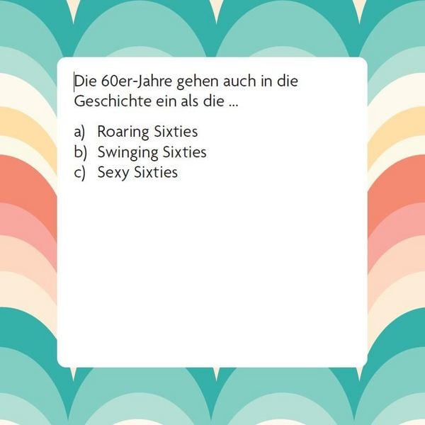 Produktbild: Das 60er Quiz