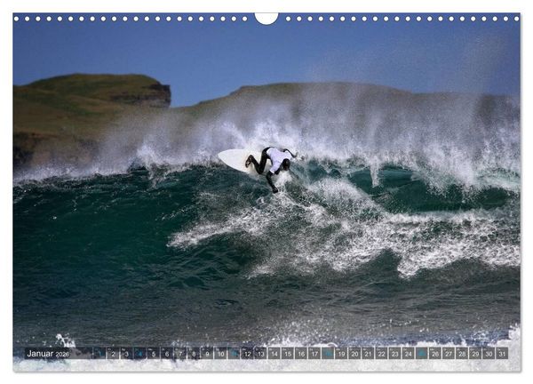 Produktbild: Faszination Surfen (Wandkalender 2026 DIN A3 quer), CALVENDO Monatskalender