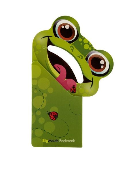 Produktbild: Bigmouth Frosch - Dein schlaues Lesezeichen - Mit Magnet